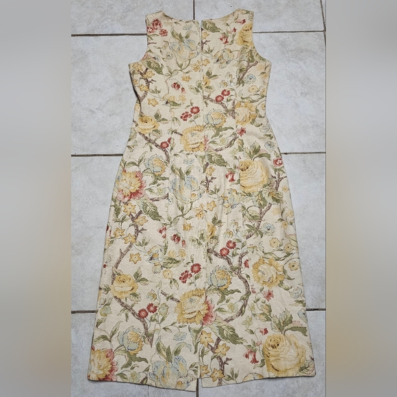 Laura Ashley vintage y2k floral sheath 6 - Picture 7 of 8